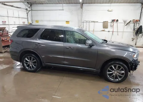 2017 Dodge Durango Gt z USA, uszkodzony, nr VIN 1C4RDJDG4HC828152